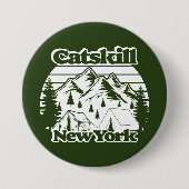 Catskill, New York Ronde Button 7,6 Cm (Voorkant)