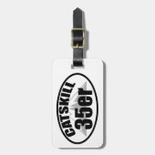 Catskills 35er bagagelabel (Voorkant verticaal)