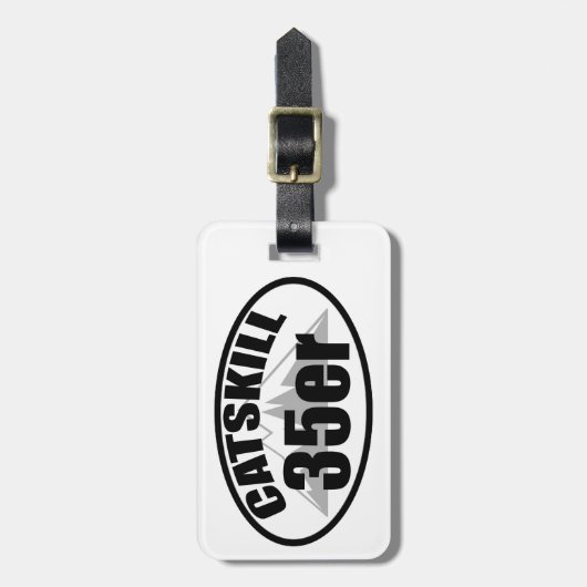 Catskills 35er bagagelabel (Voorkant verticaal)