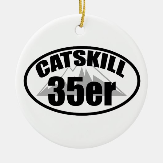 Catskills 35er keramisch ornament (Voorkant)