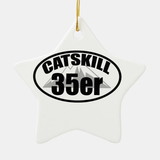 Catskills 35er keramisch ornament (Voorkant)
