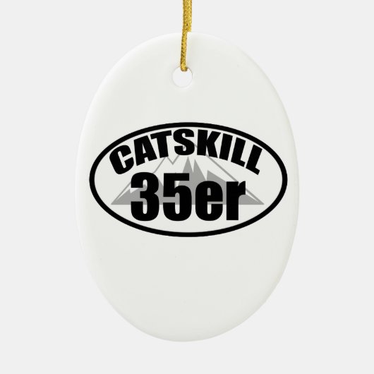 Catskills 35er keramisch ornament (Voorkant)
