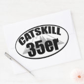 Catskills 35er ovale sticker (Envelop)