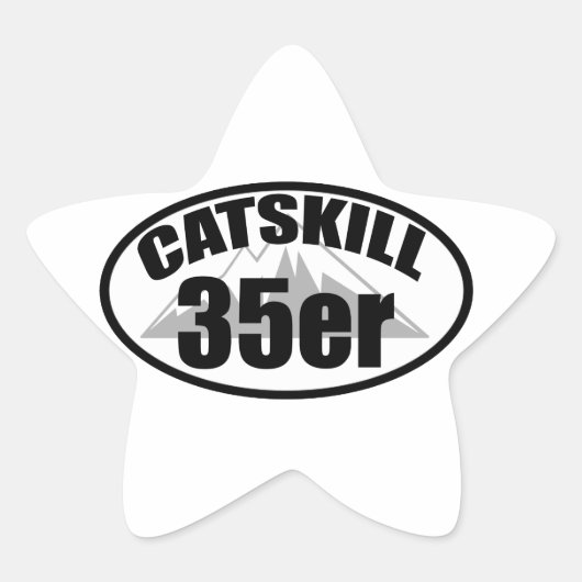 Catskills 35er ster sticker (Voorkant)