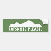 Catskills Alsjeblieft Bumpersticker (Voorkant)