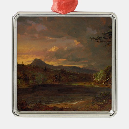 Catskills Creek ( landschap, staat New York) Metalen Ornament (Voorkant)