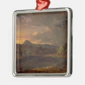 Catskills Creek ( landschap, staat New York) Metalen Ornament (Links)