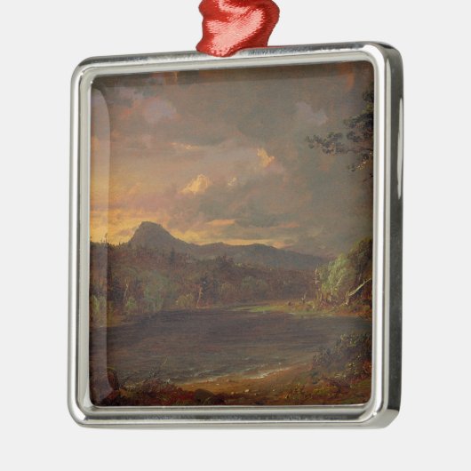 Catskills Creek ( landschap, staat New York) Metalen Ornament (Links)