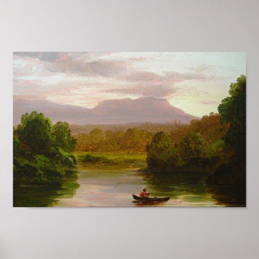 Catskills Creek, Sunset (Cole 1845-47) Poster (Voorkant)