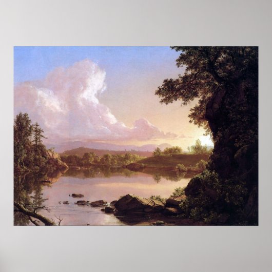 Catskills Creek van de Frederic Edwin Church Poster (Voorkant)
