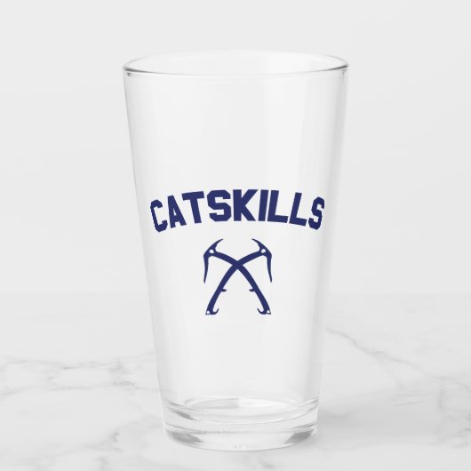 Catskills ijsklimmen glas (Voorkant)