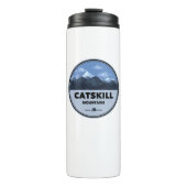 Catskills Mountains New York Camping Thermosbeker (Voorkant)