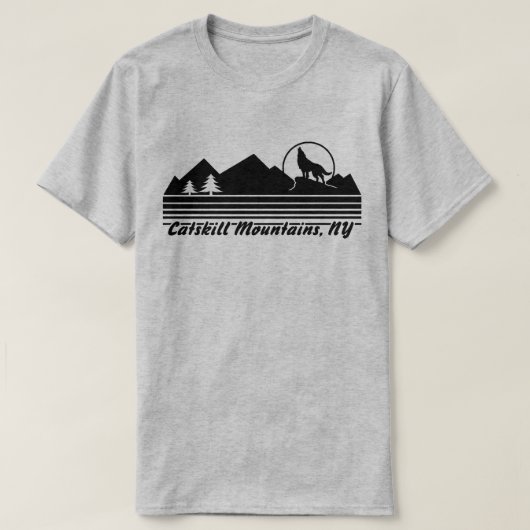 Catskills Mountains NY T-shirt (Design voorkant)