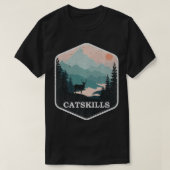 Catskills New York Mountains  Natuur Hiking T-shirt (Design voorkant)