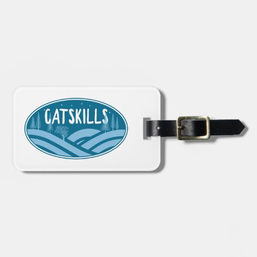 Catskills New York Outdoors Bagagelabel (Voorkant horizontaal)