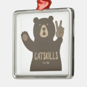 Catskills New York Peace Beer Metalen Ornament (Links)