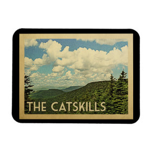 Catskills New York Vintage Travel Magneet