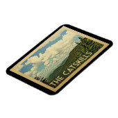 Catskills New York Vintage Travel Magneet (Linkerzijde)