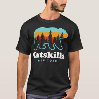 Catskills NY Beer Camping Wandelbergen New York T-shirt