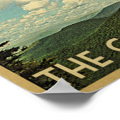 Catskills Poster - Mountains Vintage Travel Print (Hoek)