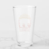 Catskills Retro Beer Glas (Achterkant)
