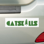 Catskills Tree Bumpersticker (Op auto)