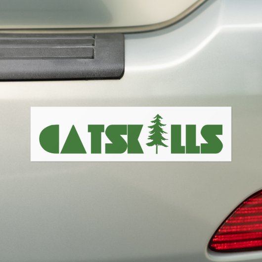 Catskills Tree Bumpersticker (Op auto)