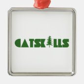 Catskills Tree Metalen Ornament (Voorkant)
