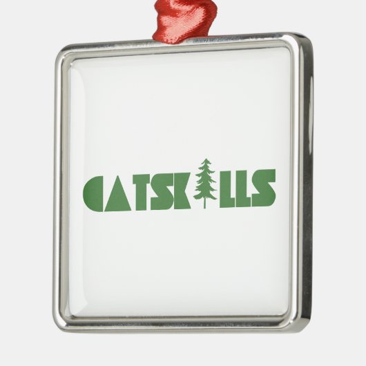 Catskills Tree Metalen Ornament (Links)