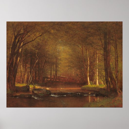 Catskills - Worthington Whittredge Fine Art Poster (Voorkant)