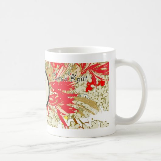 Cats'n Knitt Koffiemok (Rechts)