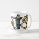 CatsRuleMug2 Koffiemok (Voorkant rechts)