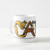 CatsRuleMug2 Koffiemok (Voorkant links)