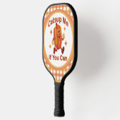 Catsup Me If You Can Funny Hot Dog beroemd gemaakt Pickleball Paddle (Links)