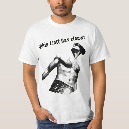 Catt heeft wetten t-shirt (Voorkant)
