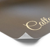 Cattail Plant Photo Poster (Hoek)