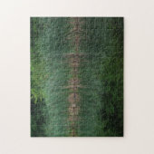 Cattail Reflections in Pond Orton Effect Legpuzzel (Verticaal)