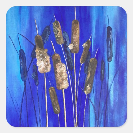 cattail sticker (Voorkant)