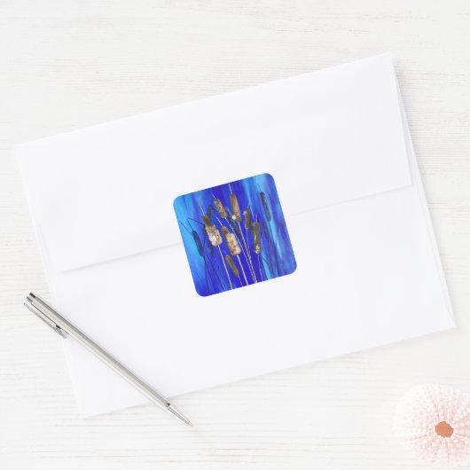 cattail sticker (Envelop)