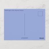 Cattails bij James River Bozeman Montana Briefkaart (Achterkant)