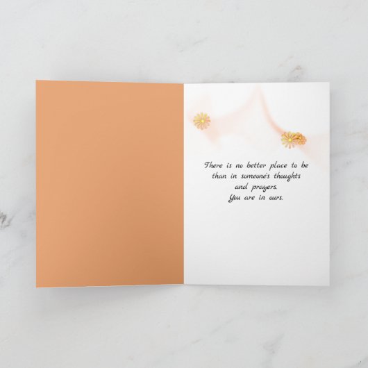 Cattails en Sunset Sympathie van Paar Kaart (Binnen)