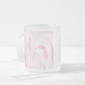 Cattails Glass Mok - Abstract (Voorkant links)