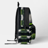 Cattails in de mist gepersonaliseerd bedrukte rugzak (Links)