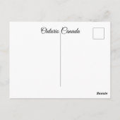 Cattails in Ontario, Canada Briefkaart (Achterkant)