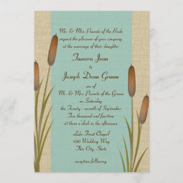 Cattails Lake Wedding Kaart