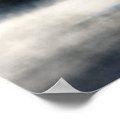 Cattails Pond Mist Inspirerend Confucius Quote Poster (Hoek)