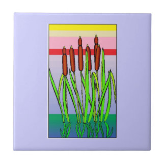 Cattails Tegeltje