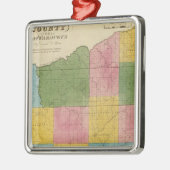 Cattaraugus County Metalen Ornament (Links)