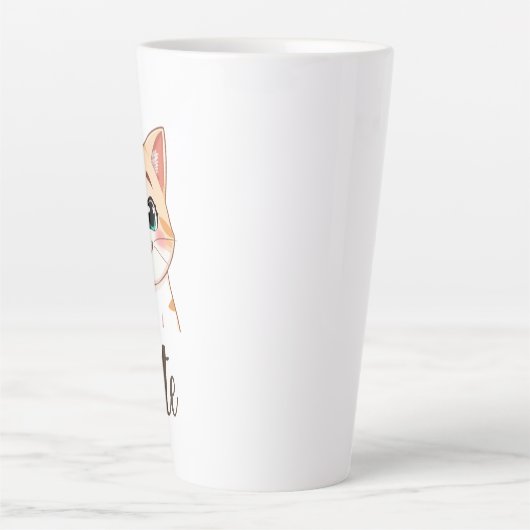 Catte latte mok (Voorkant)