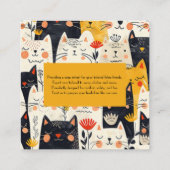 Catteries Visitekaartje (Achterkant)